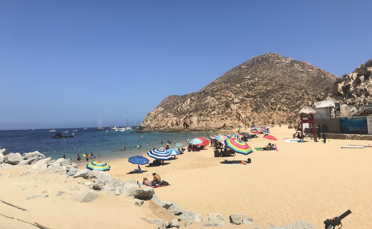 Playa Cabo San Lucas'in fotoğrafı i̇nce bej kum yüzey ile