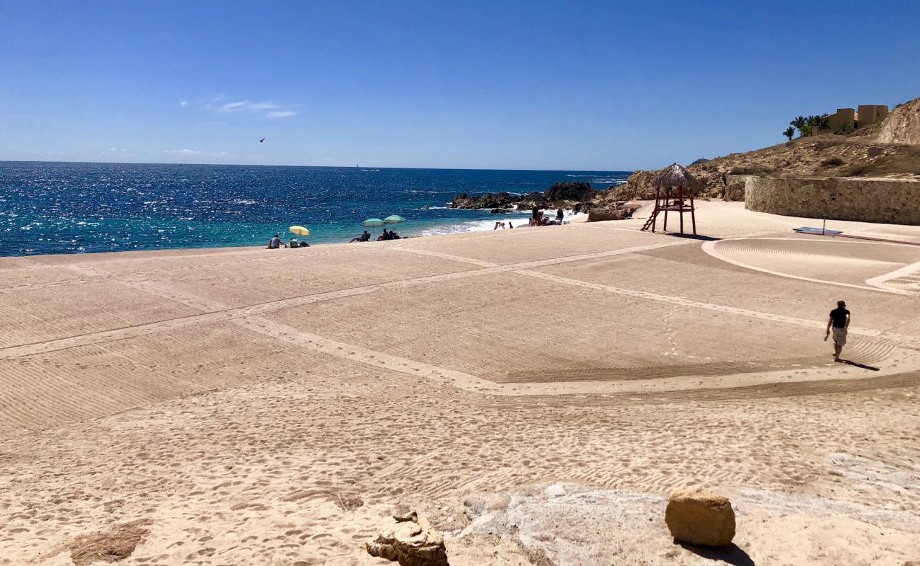 Viudas Beach'in fotoğrafı açık bej kum yüzey ile