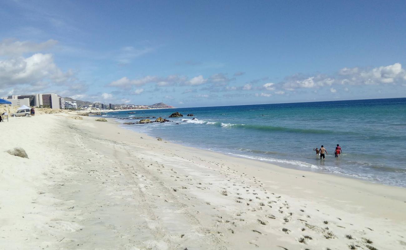 Playa Boca del Tule'in fotoğrafı bej kum ve kayalar yüzey ile