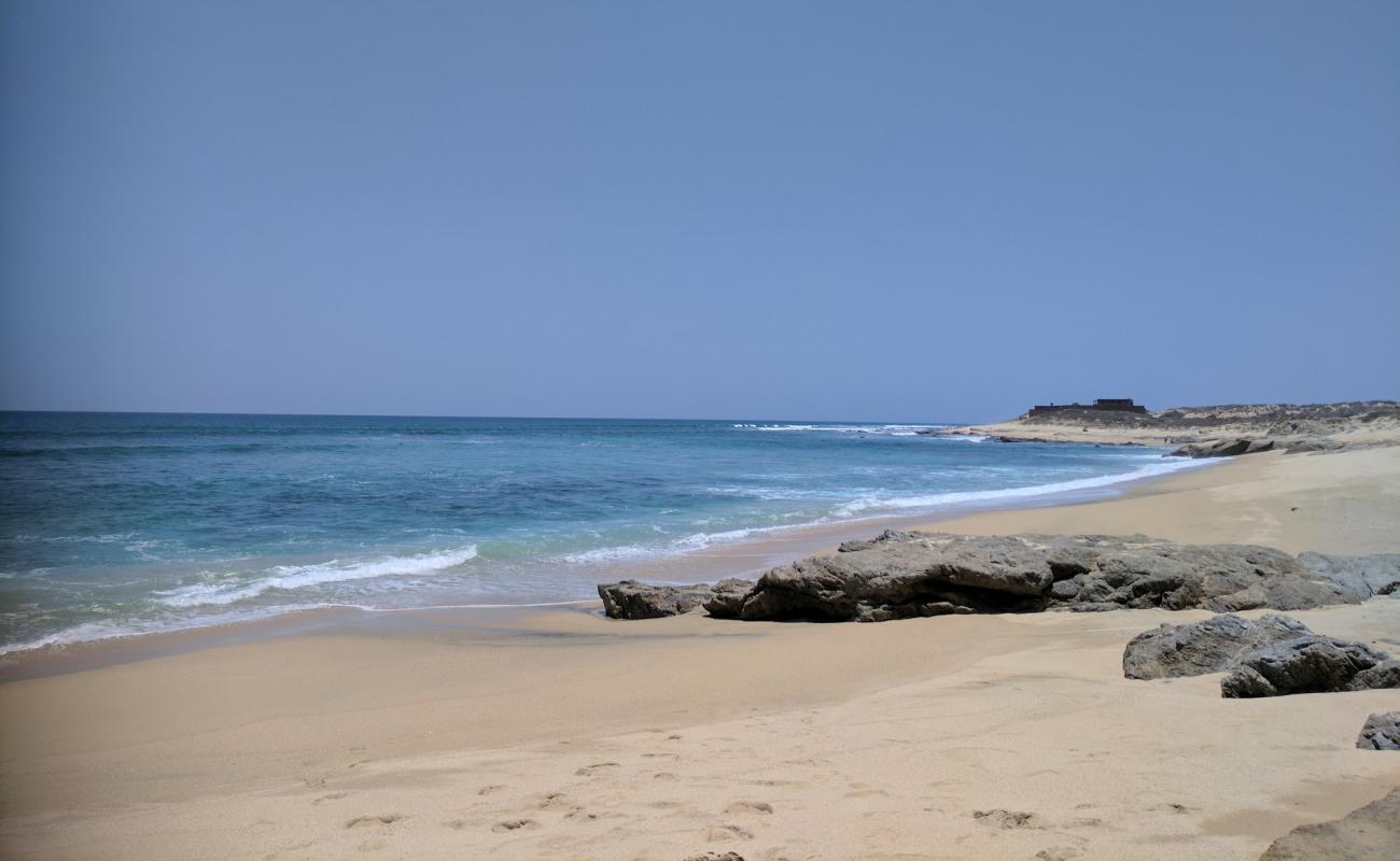 Playa Santa Agueda'in fotoğrafı açık bej kum yüzey ile