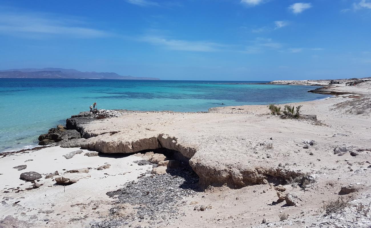 Las Pilitas'in fotoğrafı parlak kum ve kayalar yüzey ile