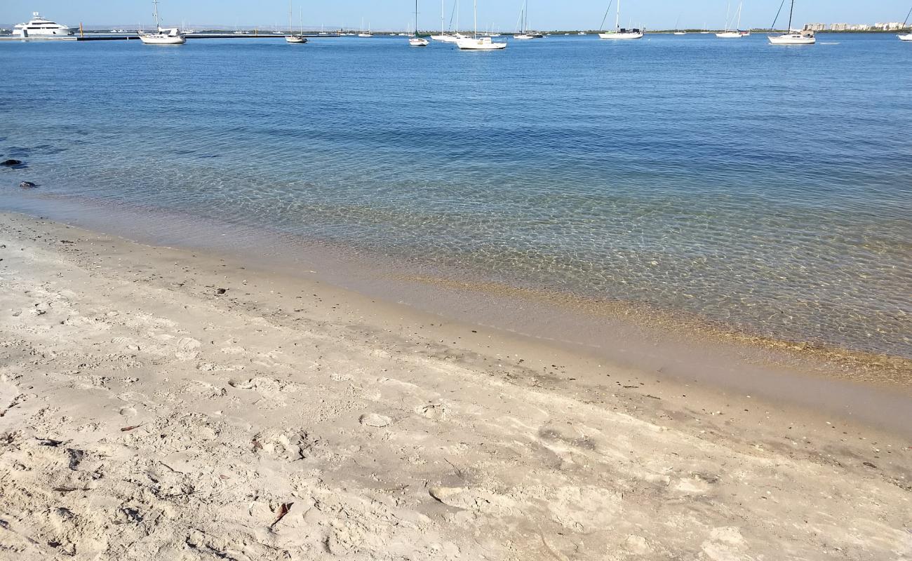 Playa Malecon La Paz'in fotoğrafı açık bej kum yüzey ile