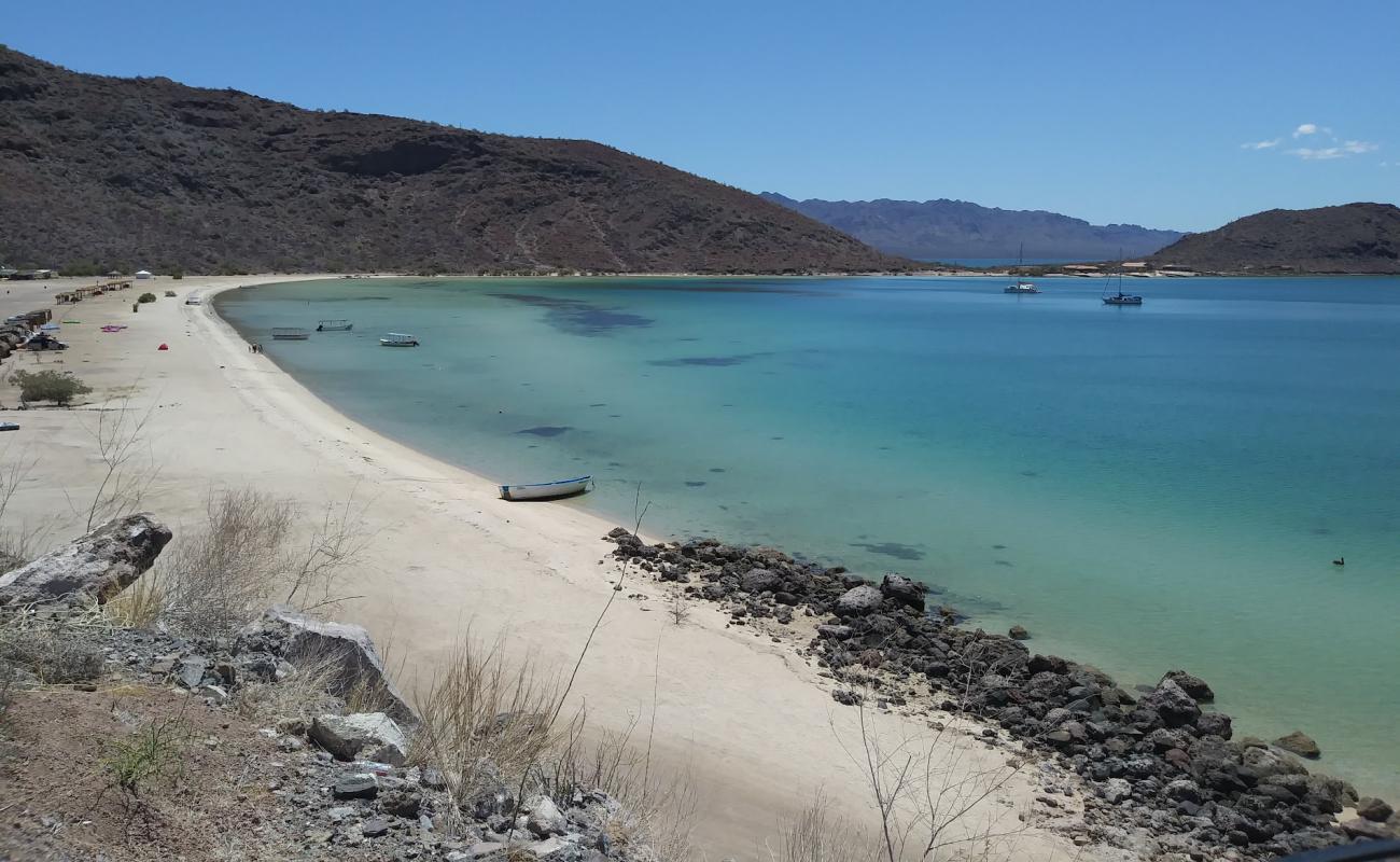 Playa La Escondida'in fotoğrafı açık bej kum yüzey ile