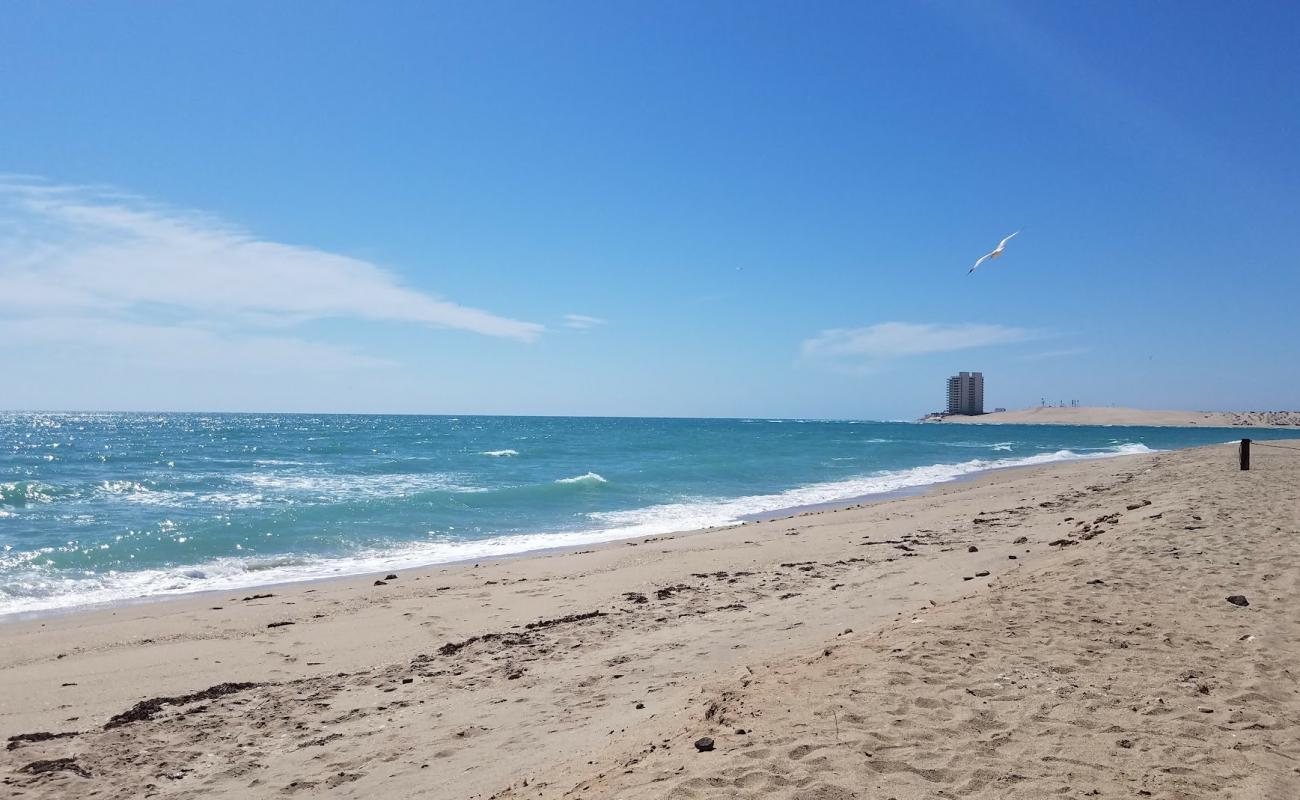 La Jolla Beach'in fotoğrafı açık bej kum yüzey ile