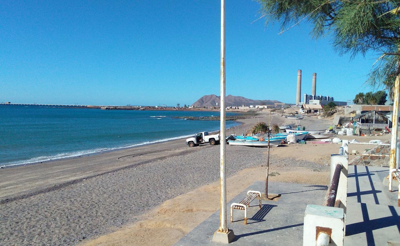 Playa Puerto Libertad'in fotoğrafı gri kum ve çakıllar yüzey ile