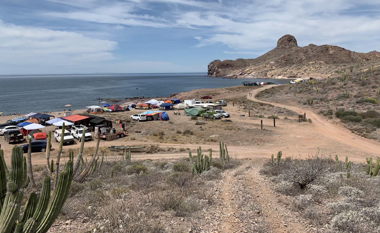 San Agustin beach'in fotoğrafı gri kum ve çakıllar yüzey ile
