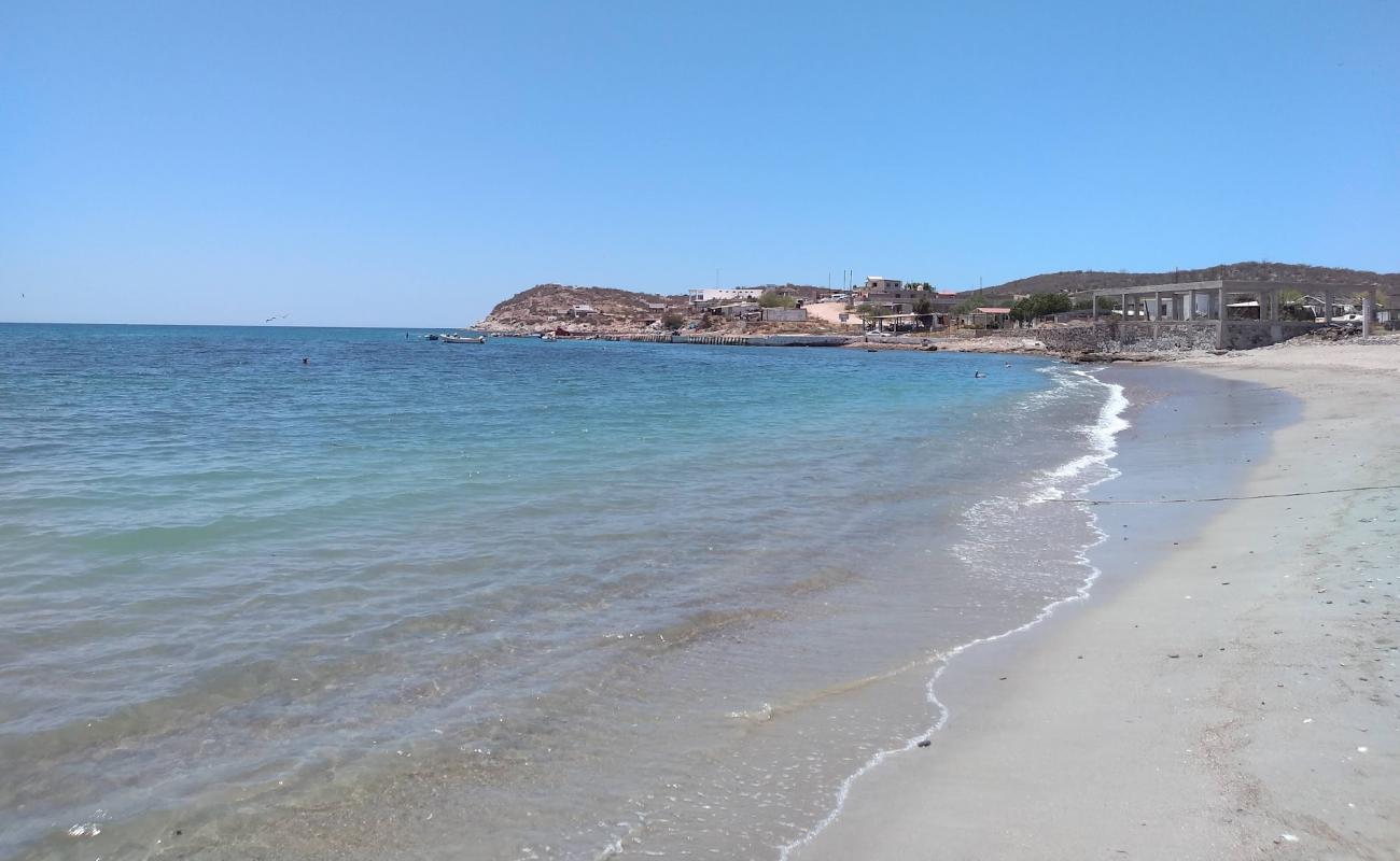 Mariscos beach'in fotoğrafı açık bej kum yüzey ile
