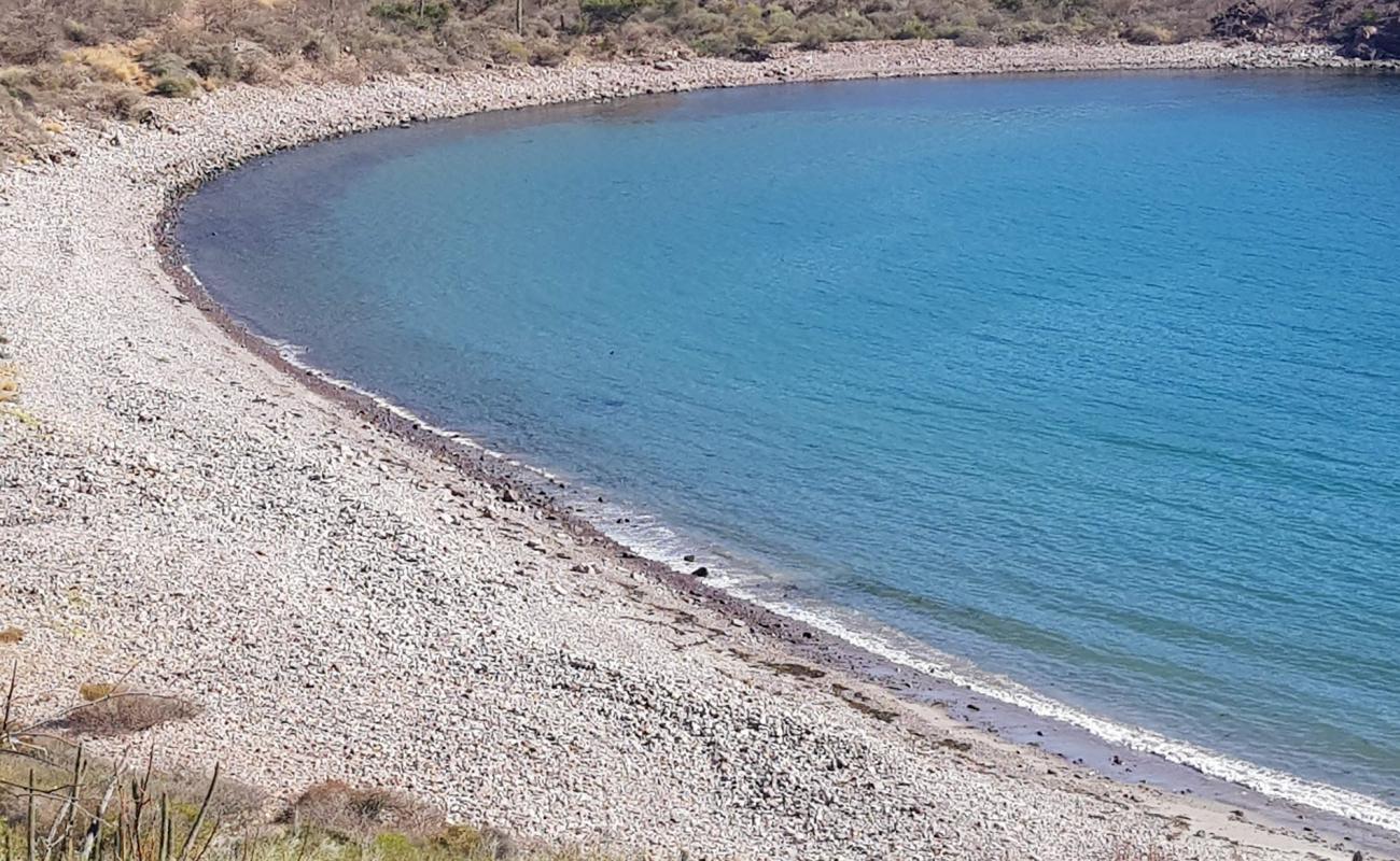 El carricito beach'in fotoğrafı gri çakıl taşı yüzey ile