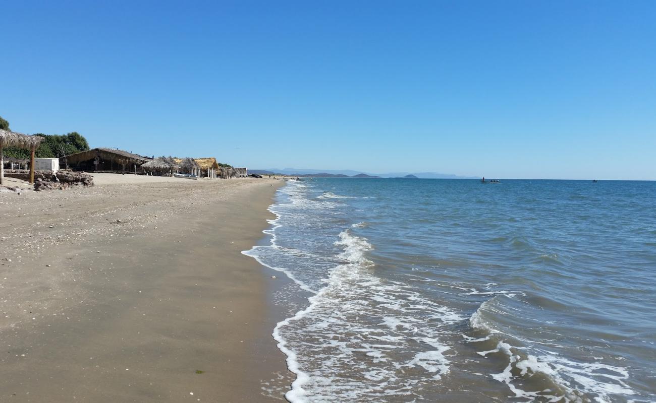 El Cochorit beach'in fotoğrafı açık bej kum yüzey ile