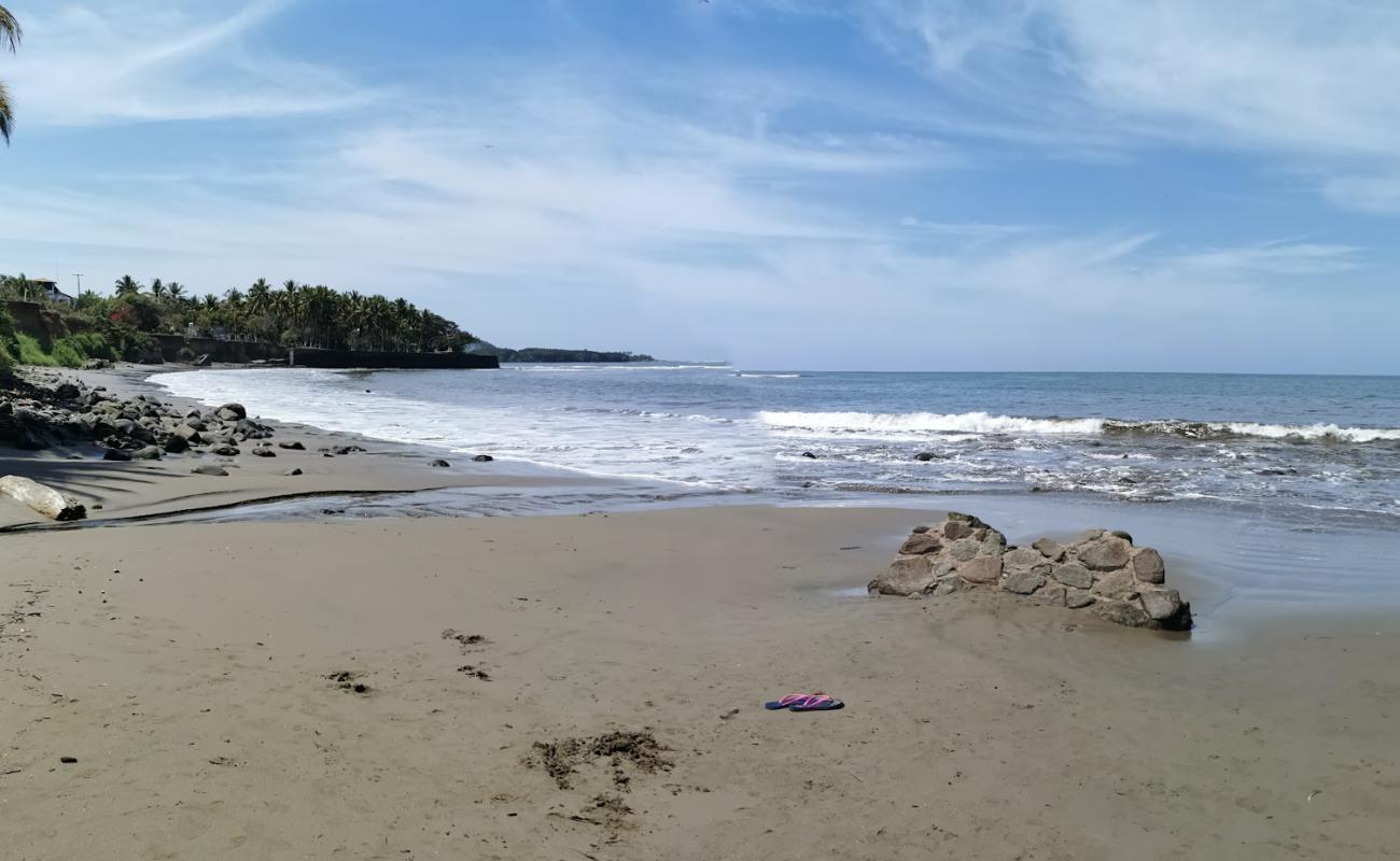 La Manzanilla beach'in fotoğrafı gri kum yüzey ile