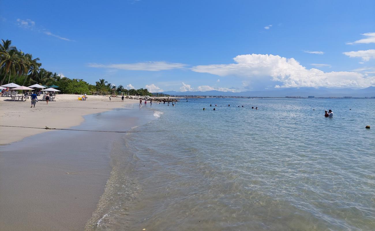 Manzanilla beach'in fotoğrafı açık bej kum yüzey ile