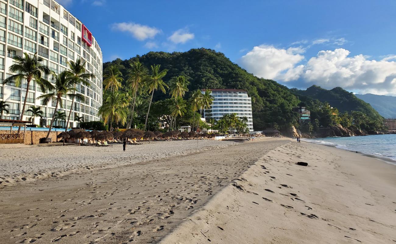 Las Estacas beach'in fotoğrafı parlak ince kum yüzey ile