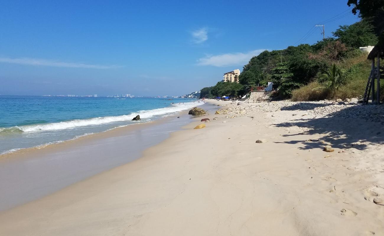 Palmares beach'in fotoğrafı açık bej kum yüzey ile