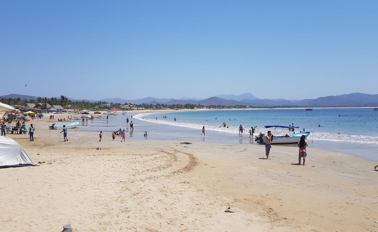 Playa Punta Perula'in fotoğrafı parlak kum yüzey ile