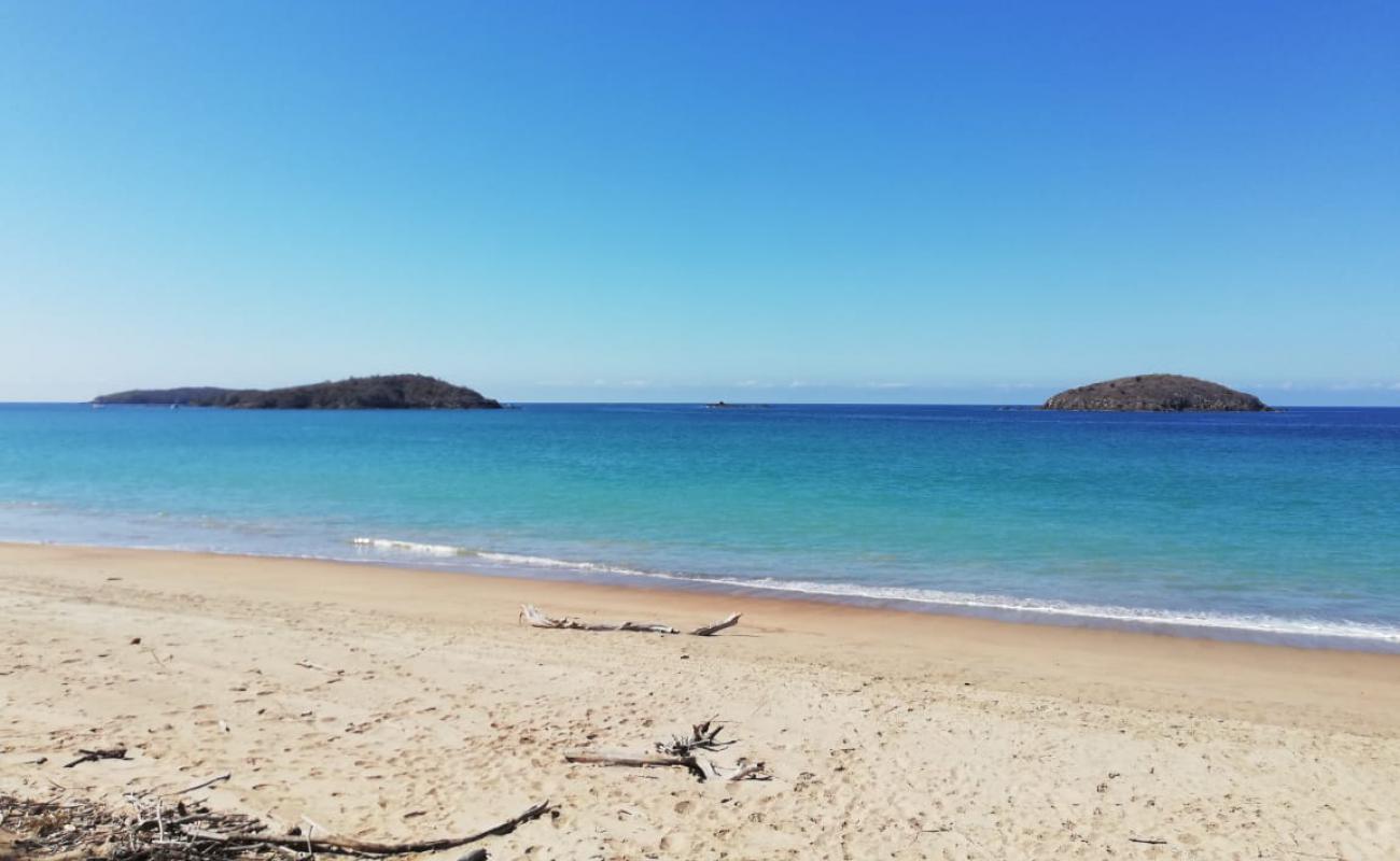 Pal Mar Chamela beach'in fotoğrafı açık bej kum yüzey ile
