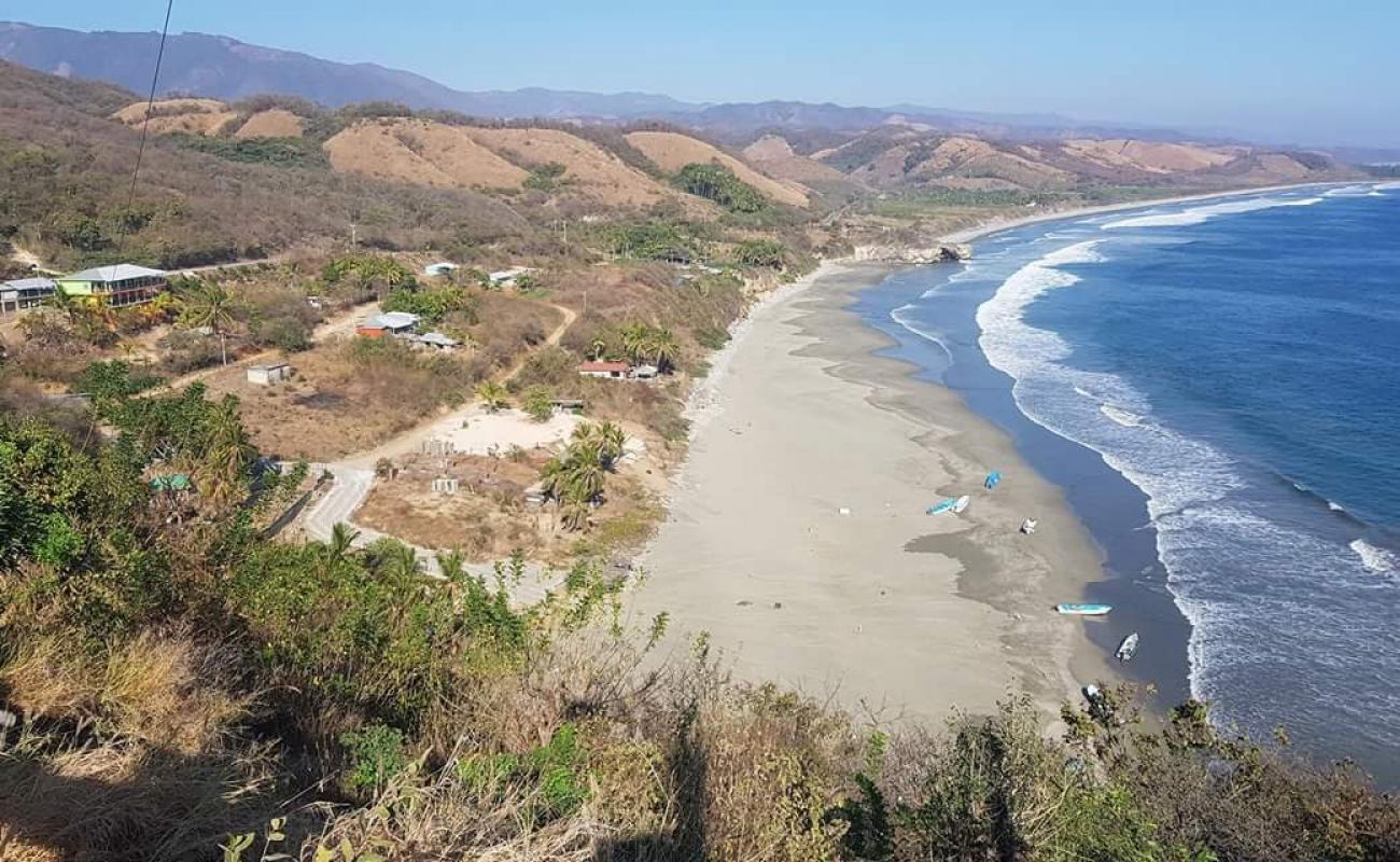 Playa El Zapote'in fotoğrafı parlak ince kum yüzey ile