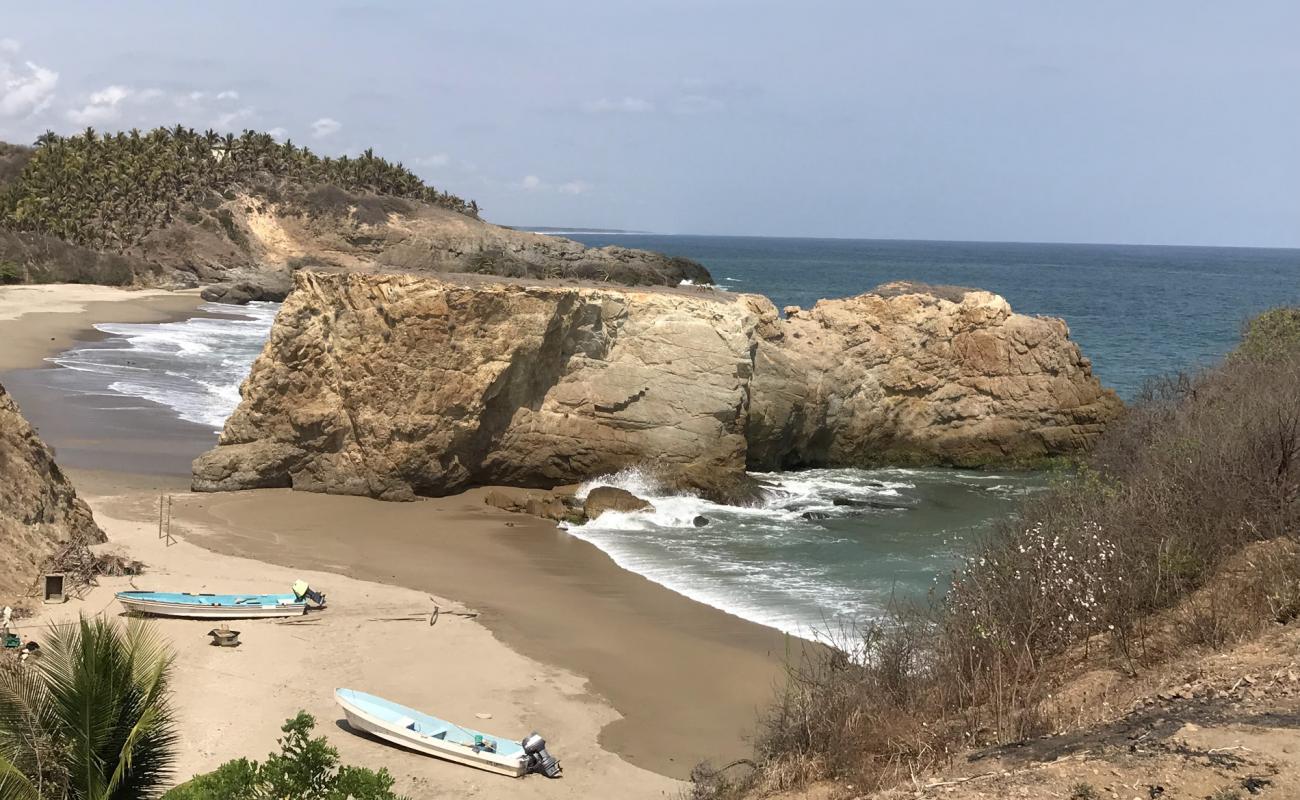 Playa El Bejuco'in fotoğrafı i̇nce kahverengi kum yüzey ile