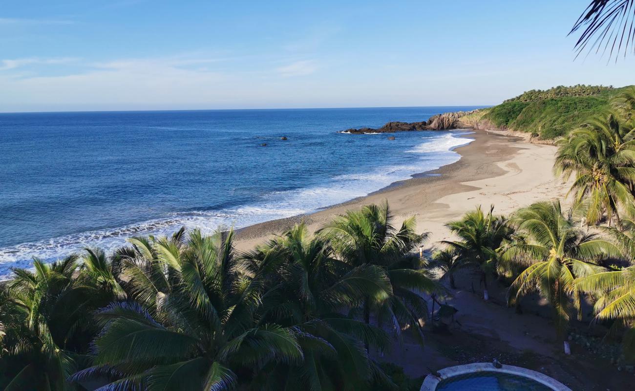 Playa Rangel'in fotoğrafı kahverengi kum yüzey ile