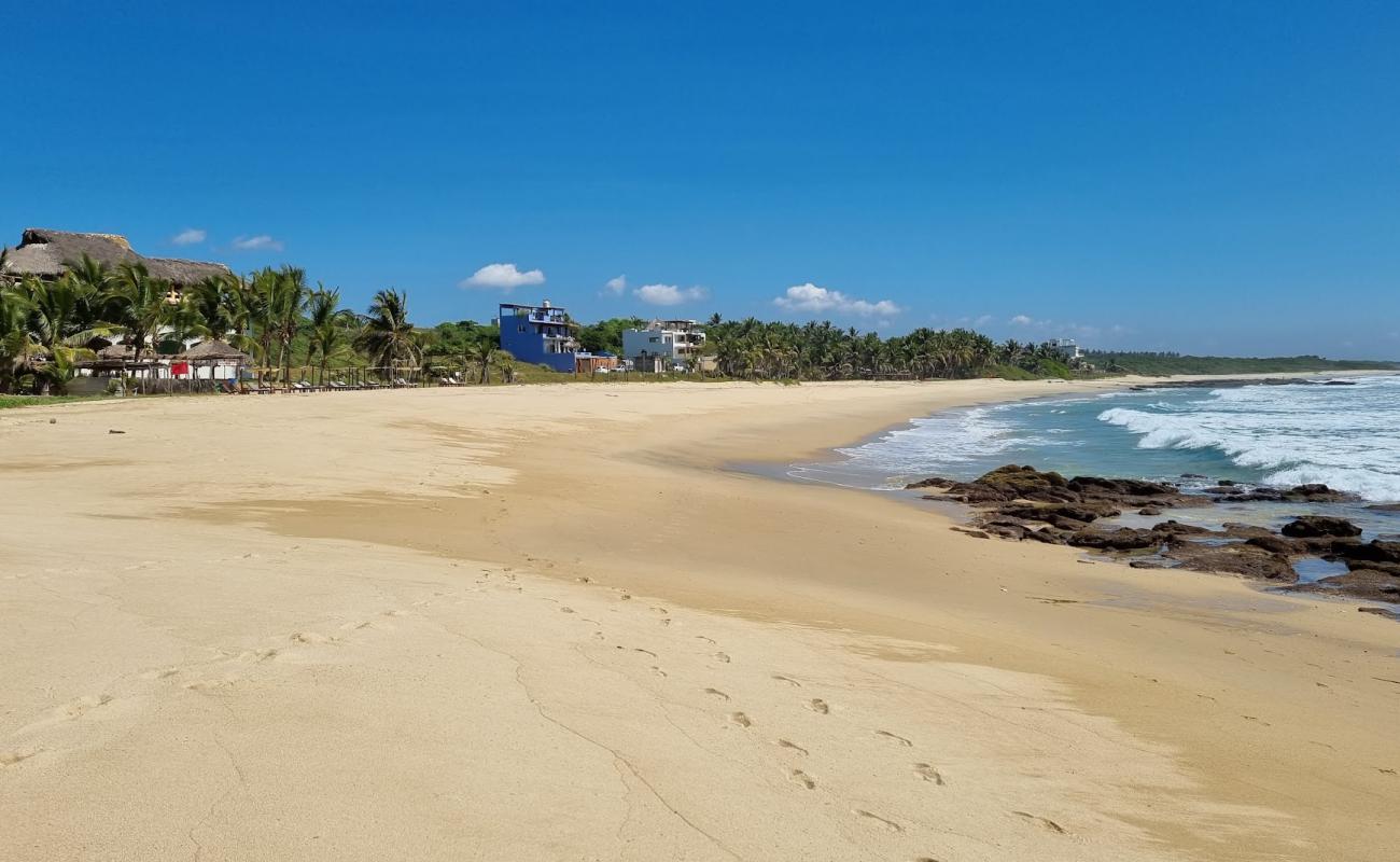 Playa Agua Blanca'in fotoğrafı parlak ince kum yüzey ile