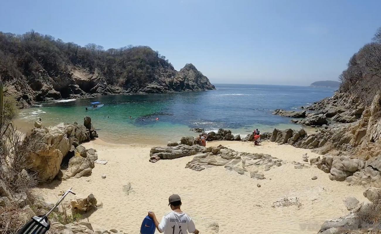 Violin beach'in fotoğrafı hafif ince çakıl taş yüzey ile