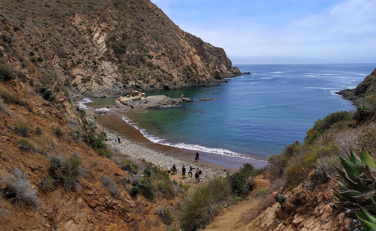 Playa Cocodrilo Ensenada'in fotoğrafı kayalık arazi yüzey ile