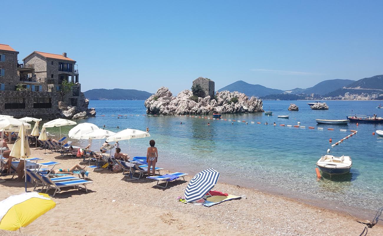 Przno beach'in fotoğrafı çakıl ile kum yüzey ile