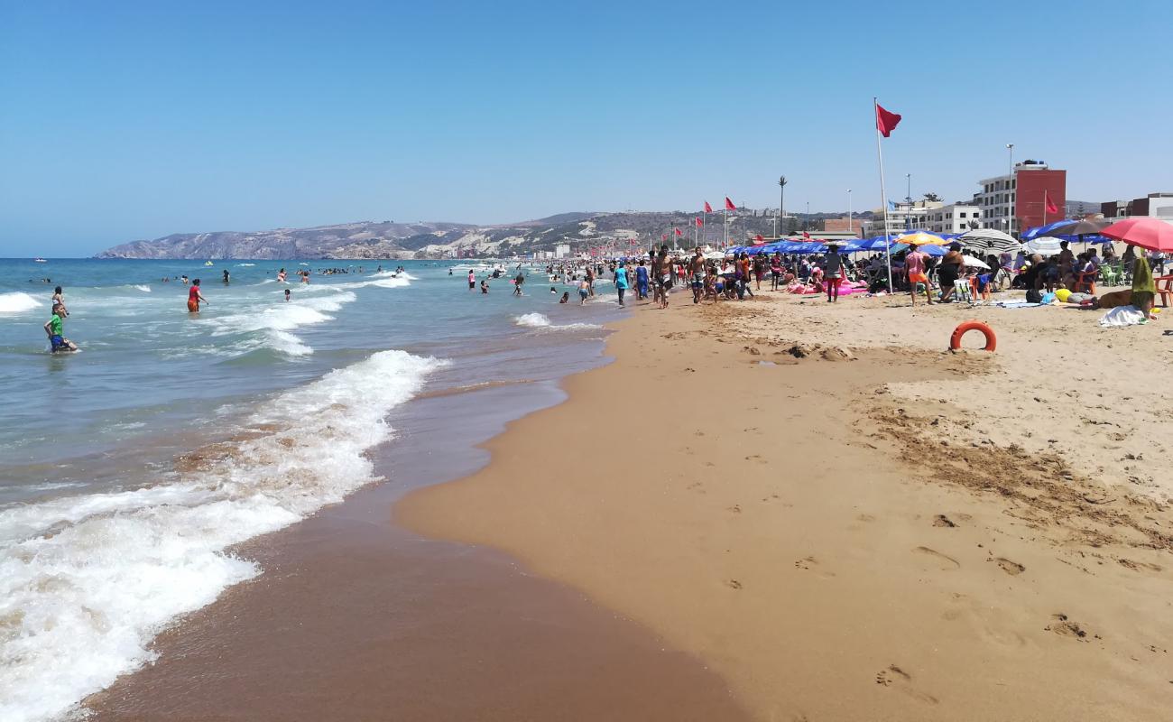 Saidia beach'in fotoğrafı i̇nce bej kum yüzey ile