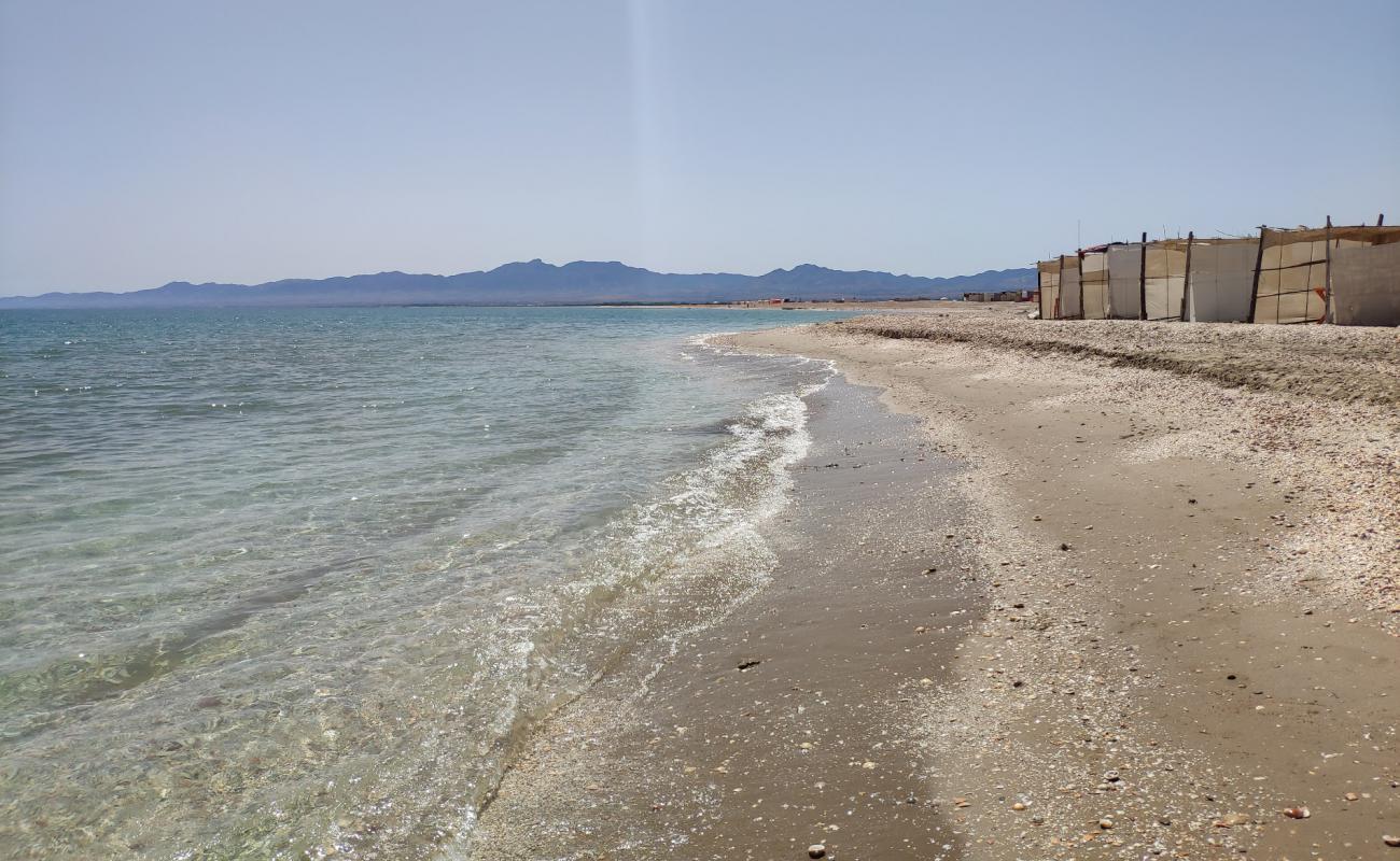 Pores beach'in fotoğrafı parlak kum yüzey ile