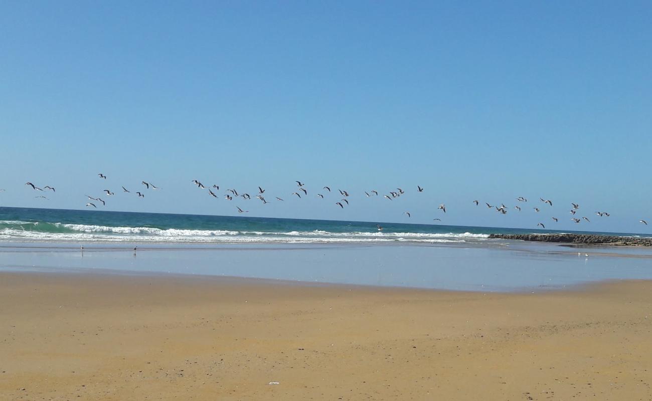 Mersat Lghnem beach'in fotoğrafı parlak kum yüzey ile