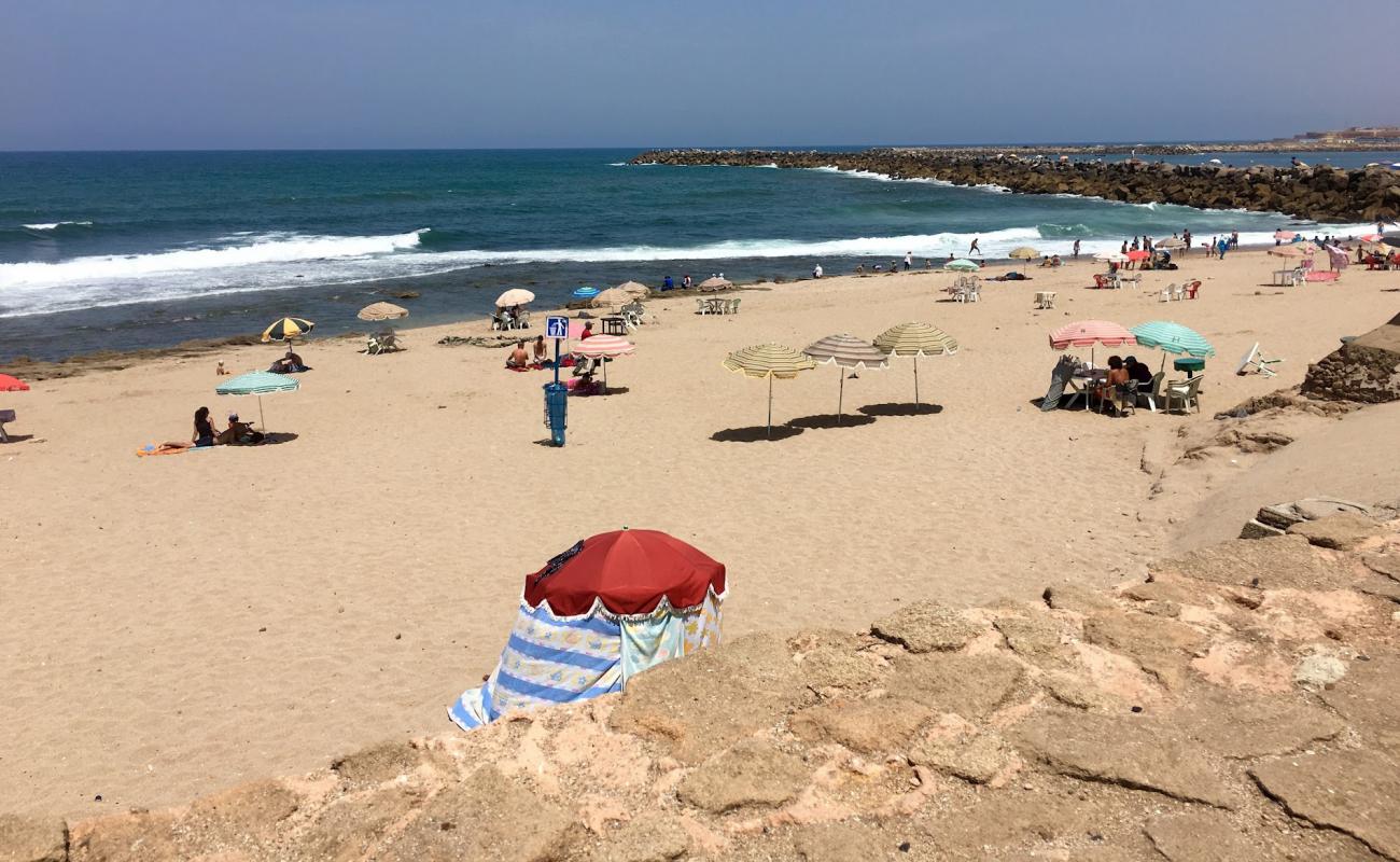 Rabat Plajı'in fotoğrafı i̇nce bej kum yüzey ile
