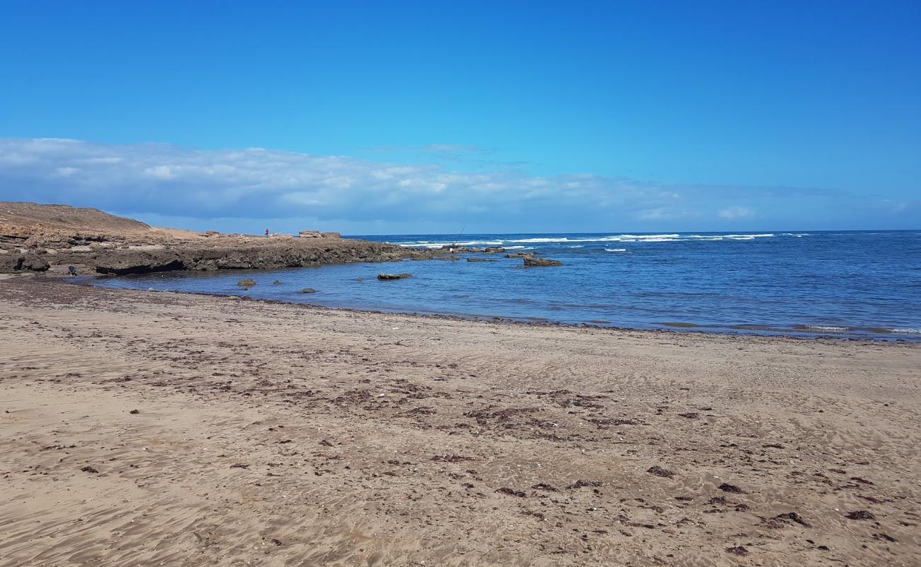Plage Les Palmiers'in fotoğrafı gri kum yüzey ile