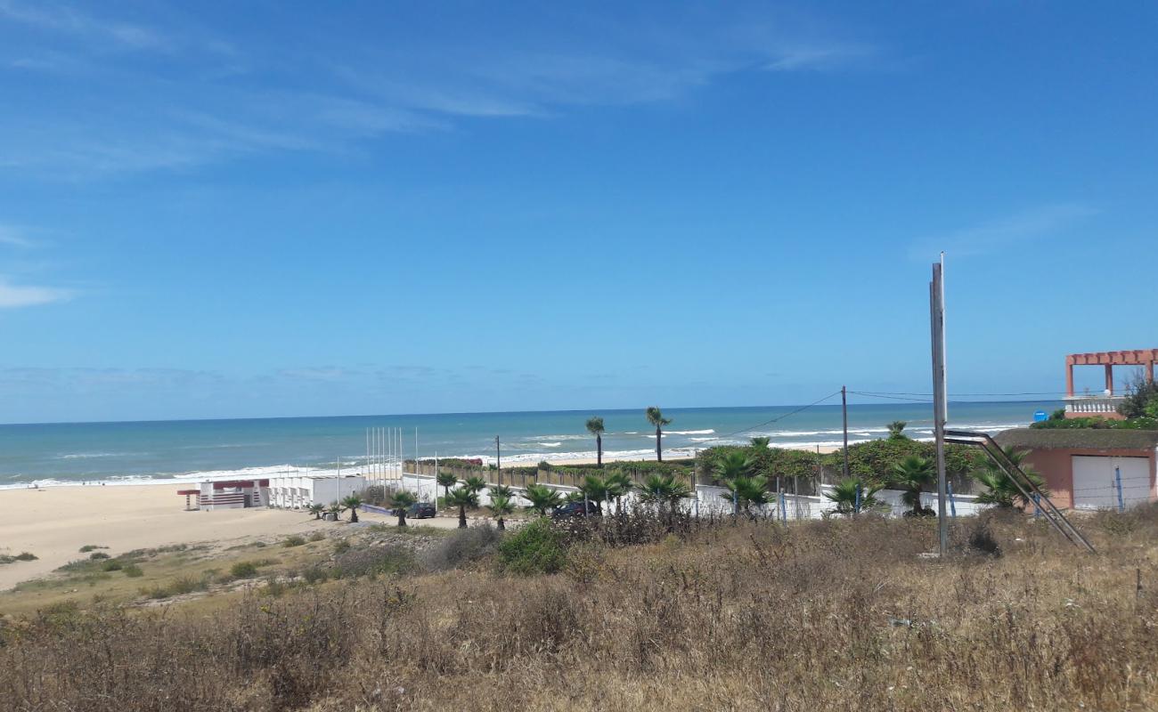 Plage Madame Choual'in fotoğrafı i̇nce bej kum yüzey ile
