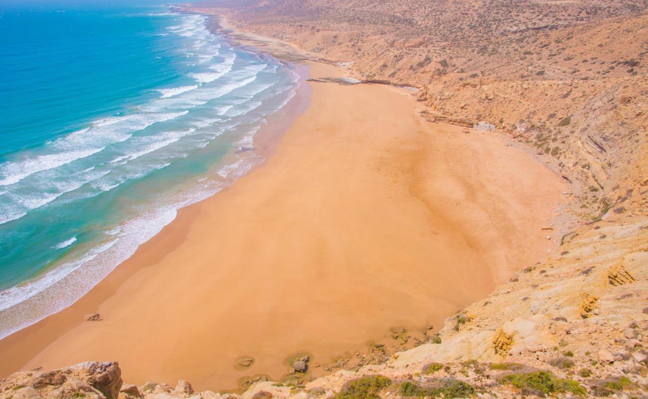Tilit Beach'in fotoğrafı i̇nce bej kum yüzey ile