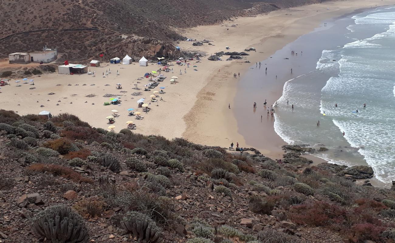 Sidi El Wafi'in fotoğrafı i̇nce bej kum yüzey ile