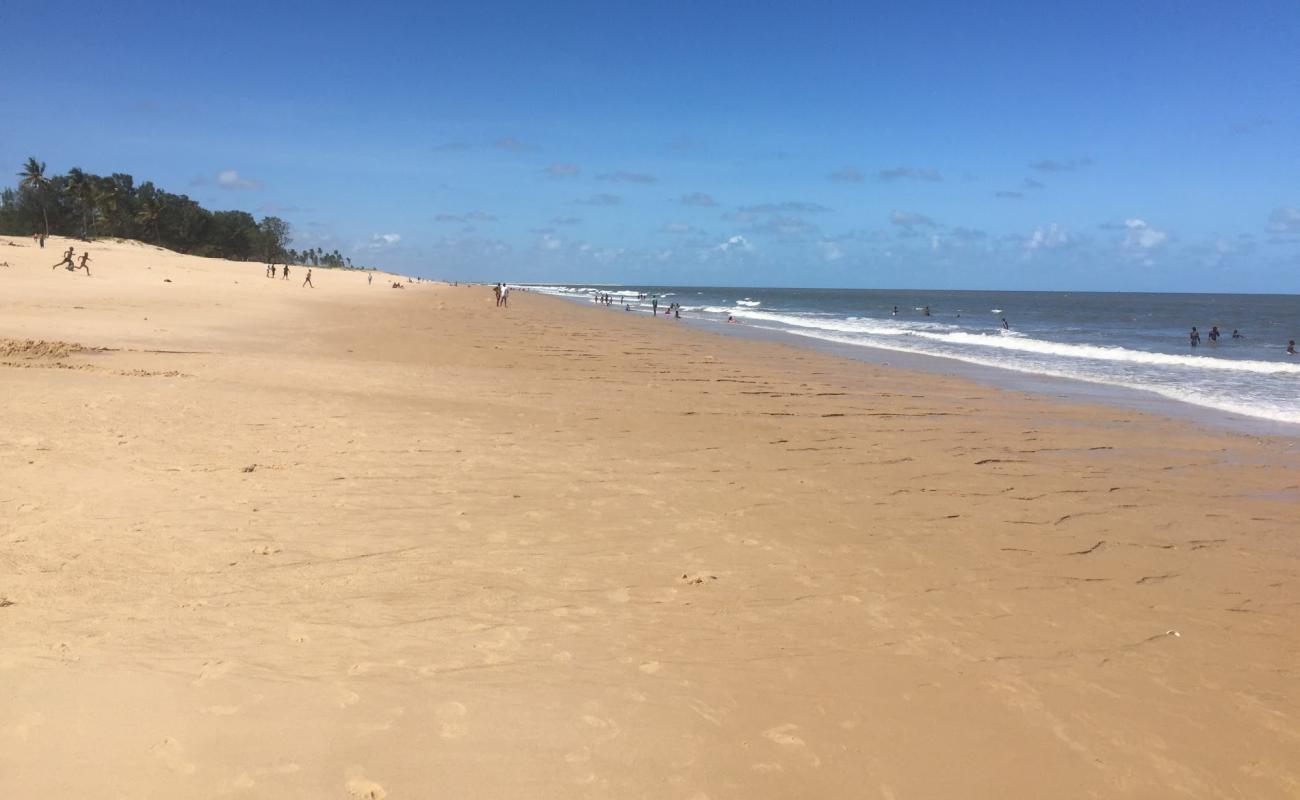 Beira Beach'in fotoğrafı açık bej kum yüzey ile