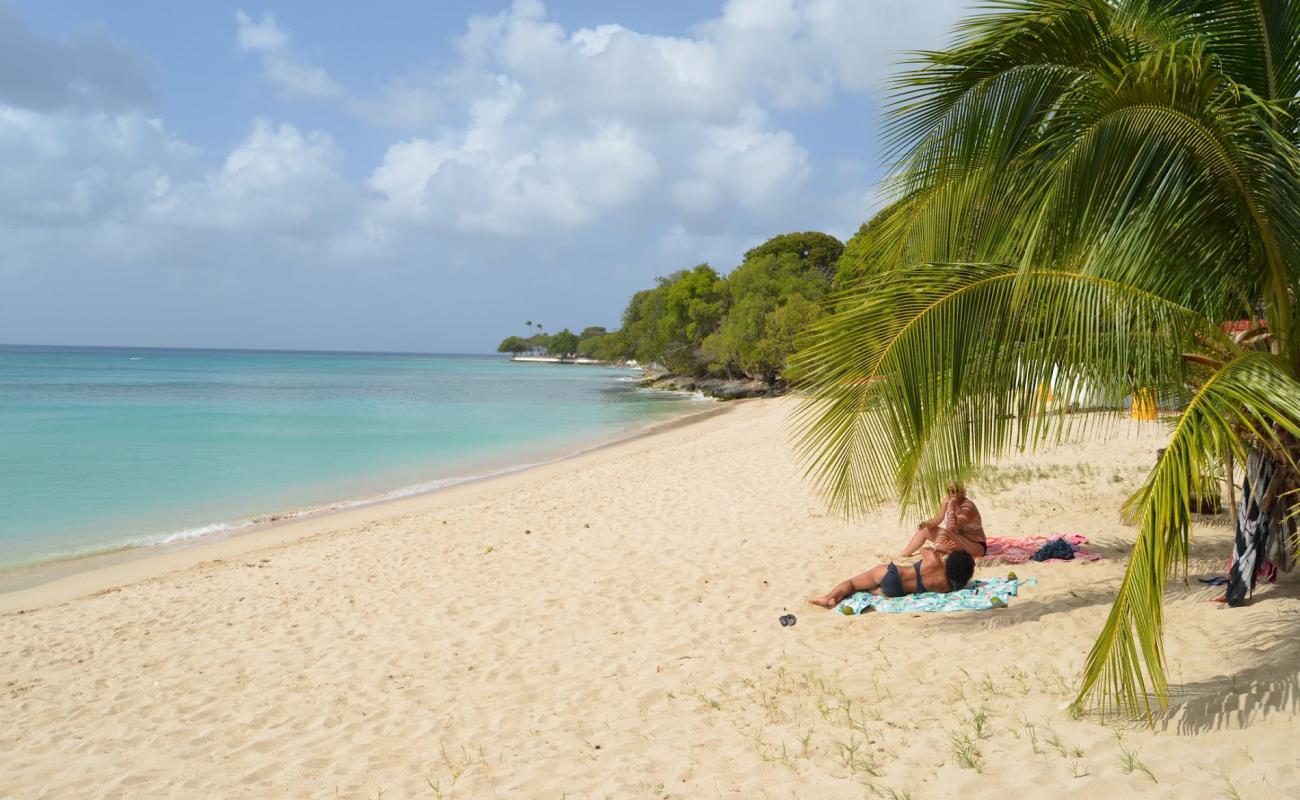 Fosters beach'in fotoğrafı parlak kum yüzey ile