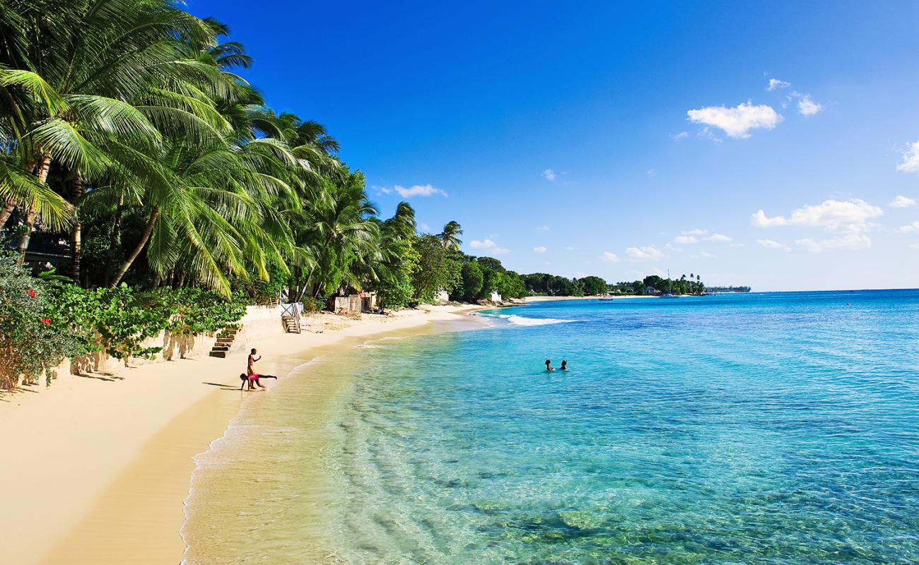 Gibbes beach'in fotoğrafı parlak kum yüzey ile