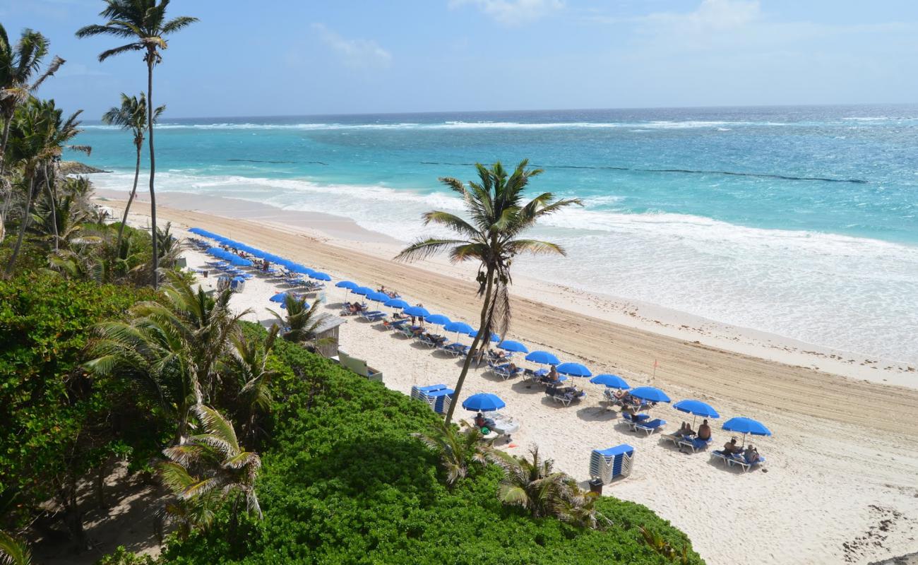 Crane beach'in fotoğrafı i̇nce bej kum yüzey ile