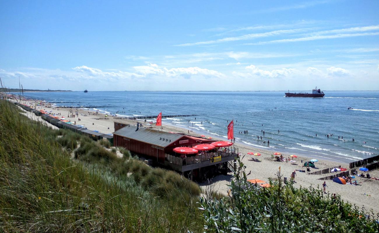 Joossesweg beach'in fotoğrafı parlak kum yüzey ile