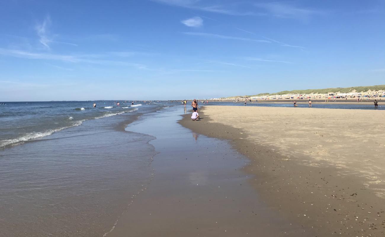 Strand Domburg'in fotoğrafı açık bej kum yüzey ile