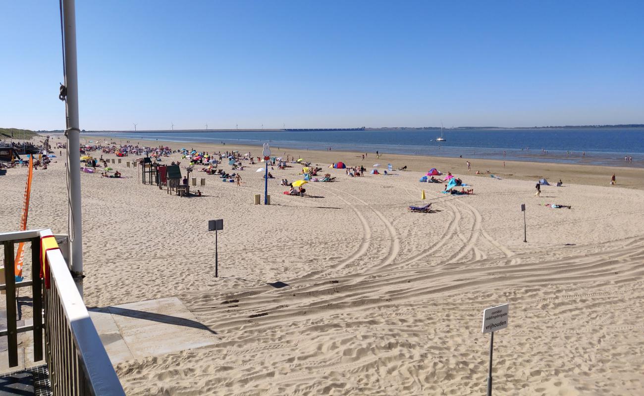 Badstrand Rockanje'in fotoğrafı açık bej kum yüzey ile