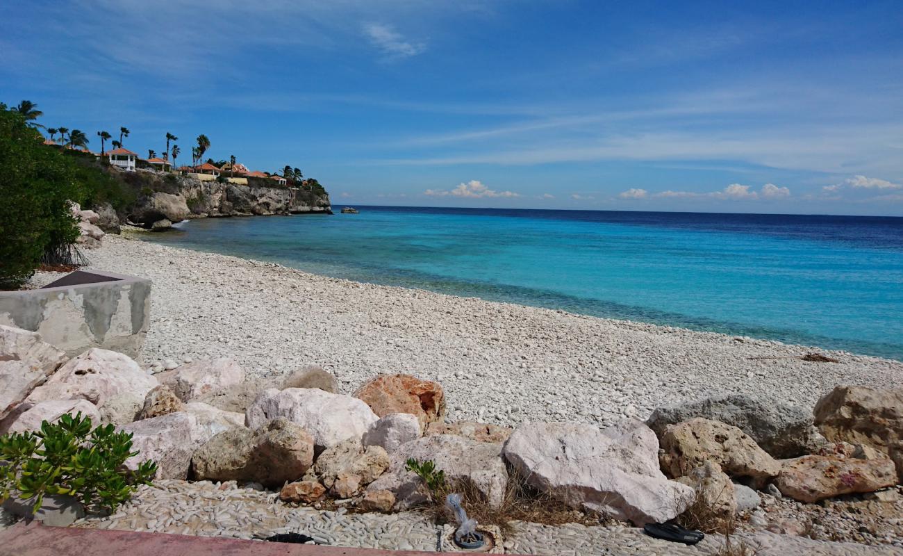 Karakter beach'in fotoğrafı bej çakıl yüzey ile