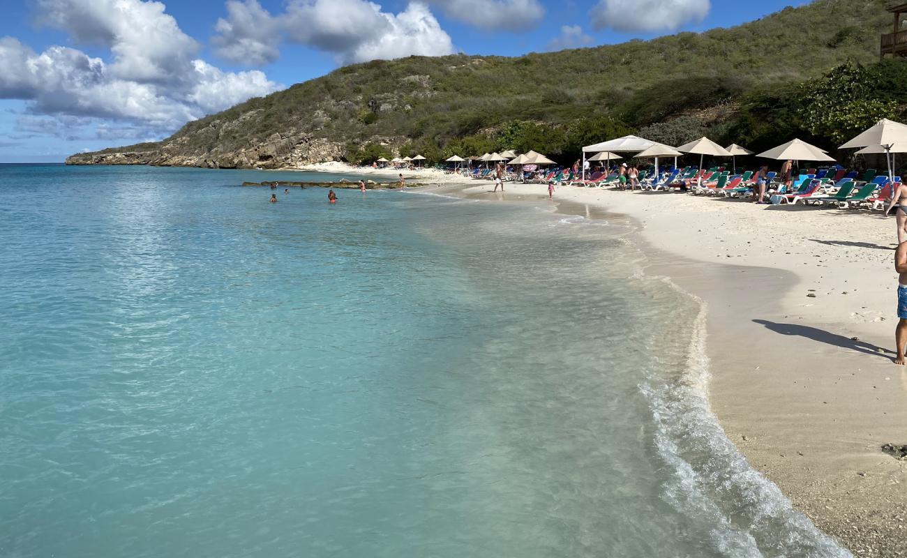 Porto Marie Plajı'in fotoğrafı açık bej kum yüzey ile