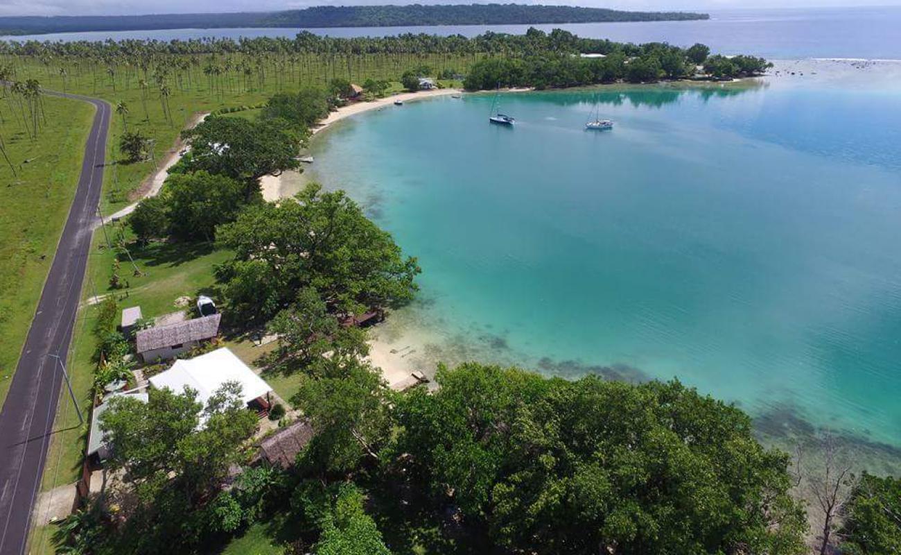 Turtle Bay Beach'in fotoğrafı açık bej kum yüzey ile