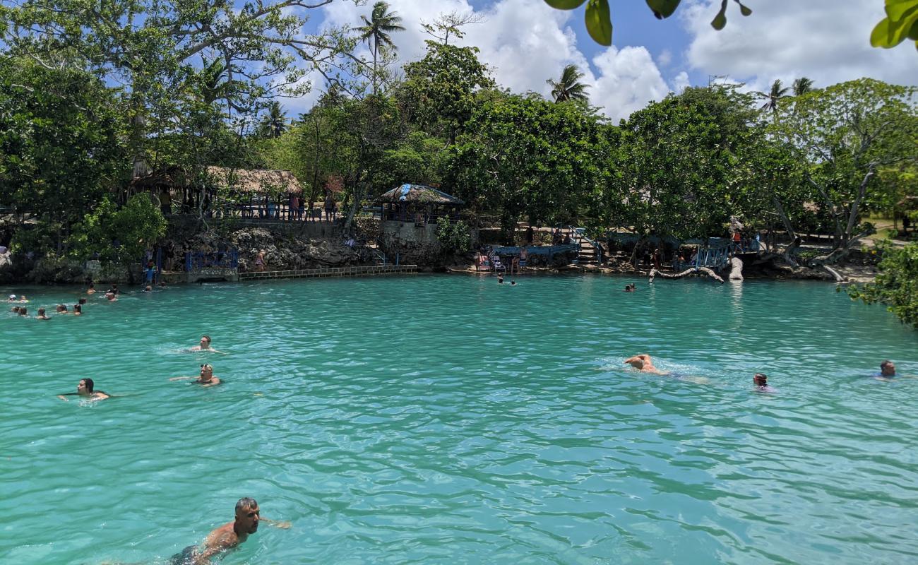 Blue Lagoon'in fotoğrafı beton kapak yüzey ile