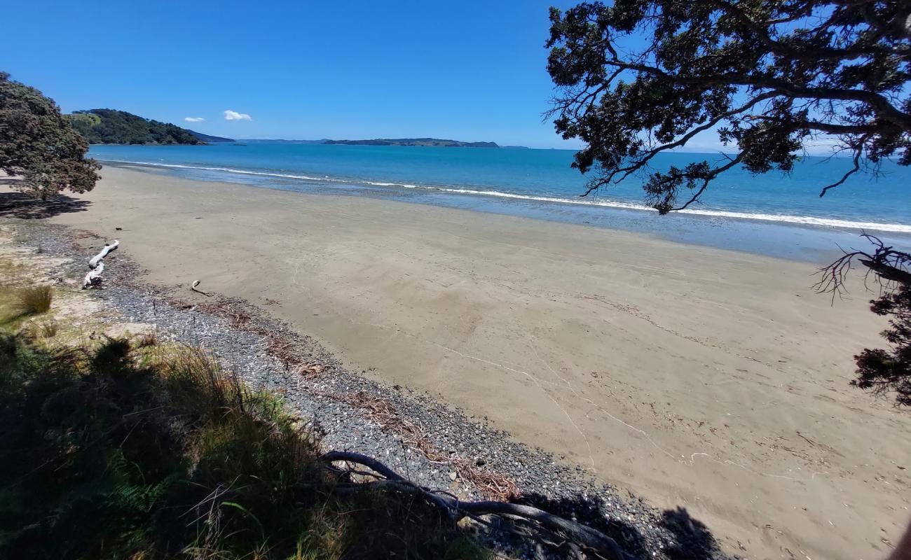 Tawhitokino Beach'in fotoğrafı açık bej kum yüzey ile