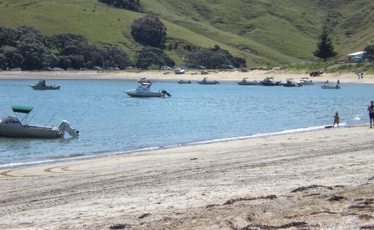 Otautu Bay'in fotoğrafı bej kum ve çakıl yüzey ile