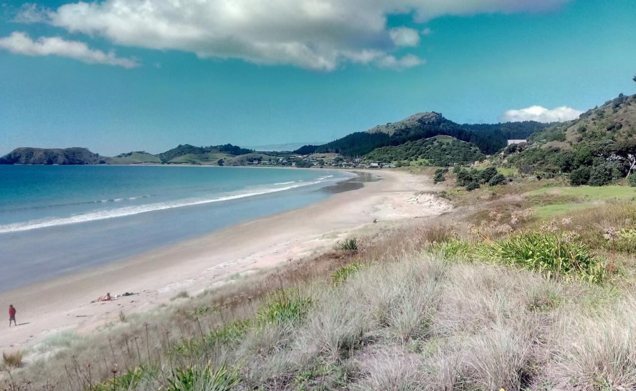 Opito Bay'in fotoğrafı açık bej kum yüzey ile