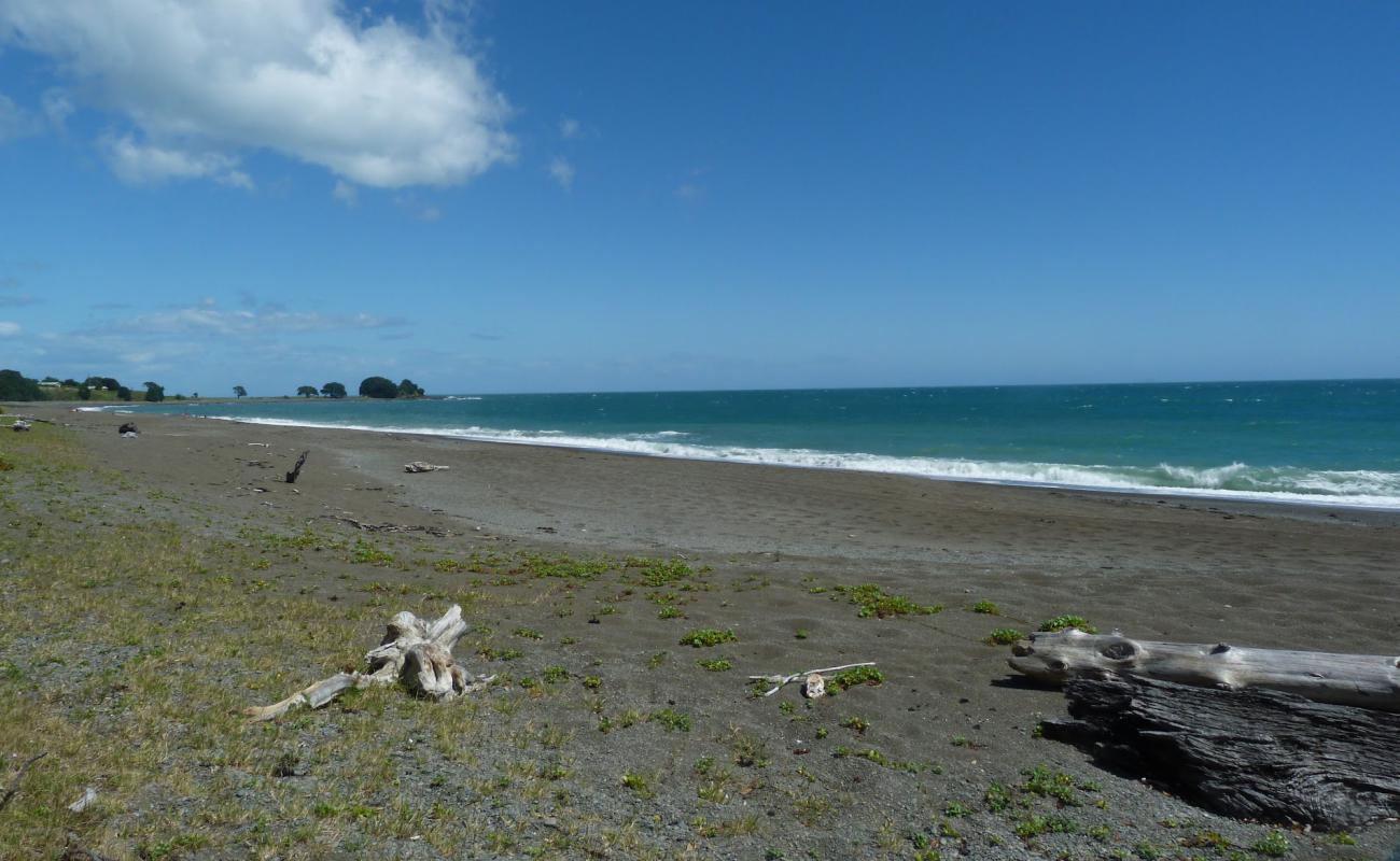 Te Kaka Beach'in fotoğrafı gri kum yüzey ile