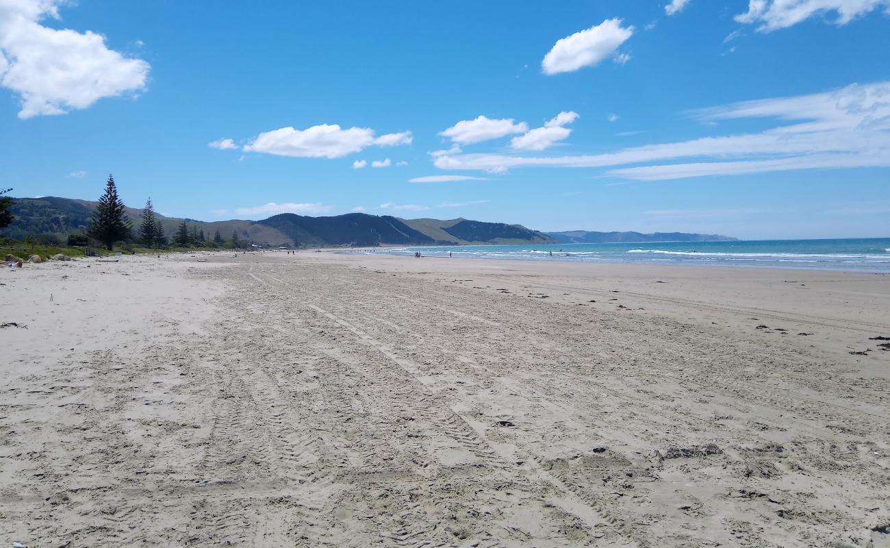 Waimarama Beach'in fotoğrafı parlak kum yüzey ile